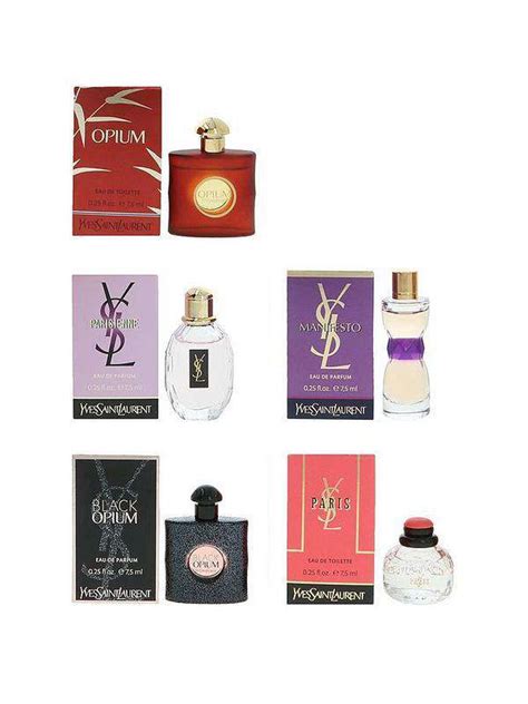 ysl perfume gift set mini|y st laurent perfume gift set.